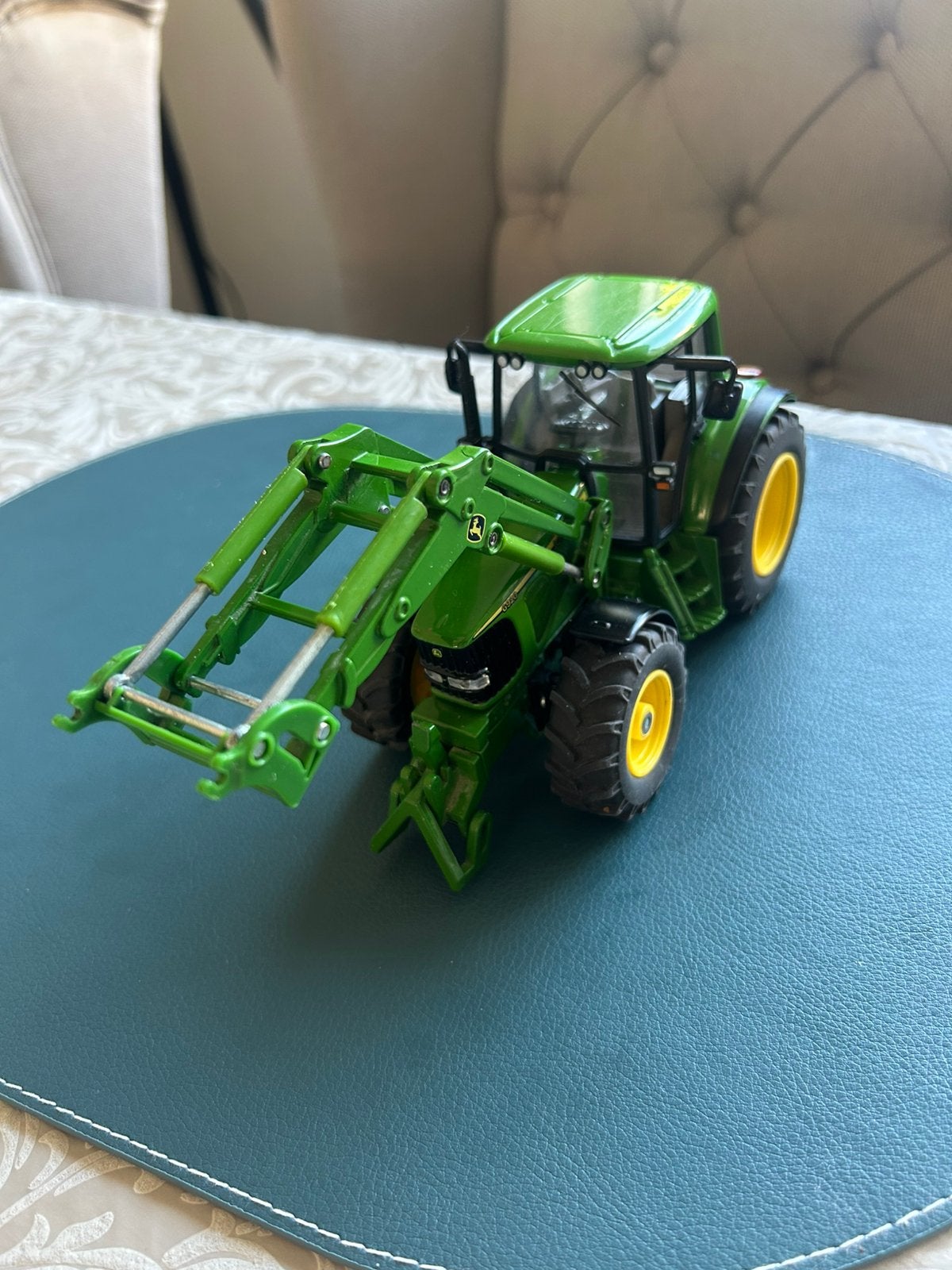 John Deere 6920 Met Voorlader Siku, Hobby en Vrije tijd, Verzenden, Gebruikt, Tractor of Landbouw, SIKU
