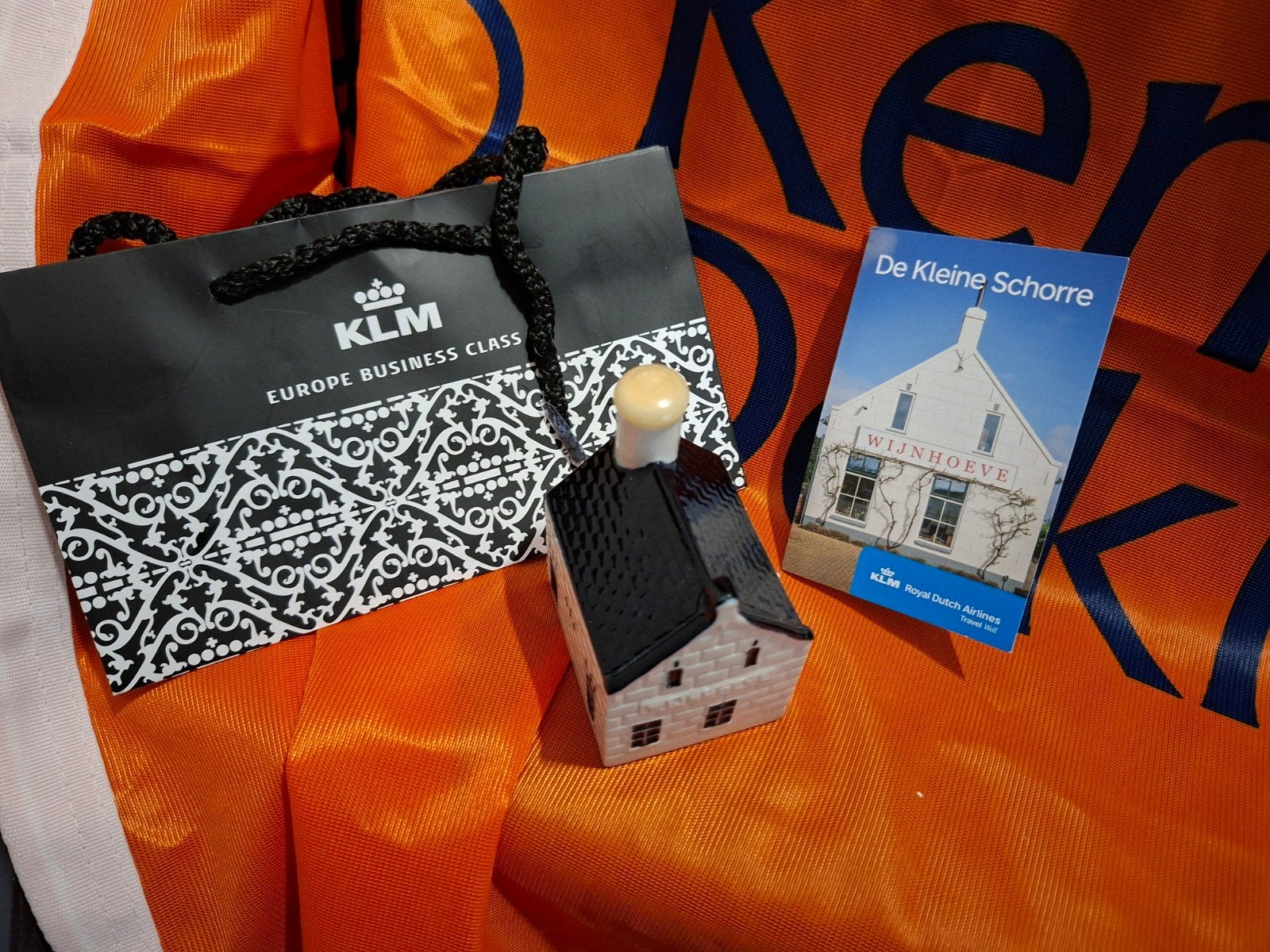 KLM huisjes  huisje 107 met flyer en tasje, Ophalen of Verzenden, Nieuw, 81 t/m 91, Gevuld