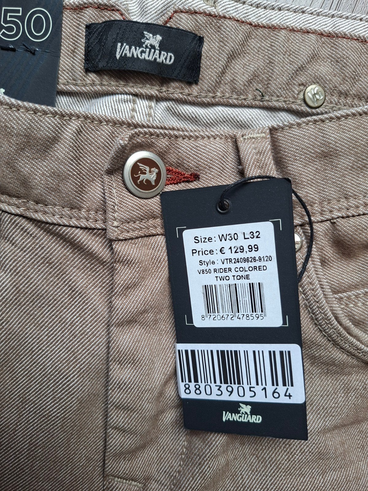 VANGUARD V850 slimfit jeans W30 L32, Overige kleuren, Nieuw, W32 (confectie 46) of kleiner, Ophalen of Verzenden