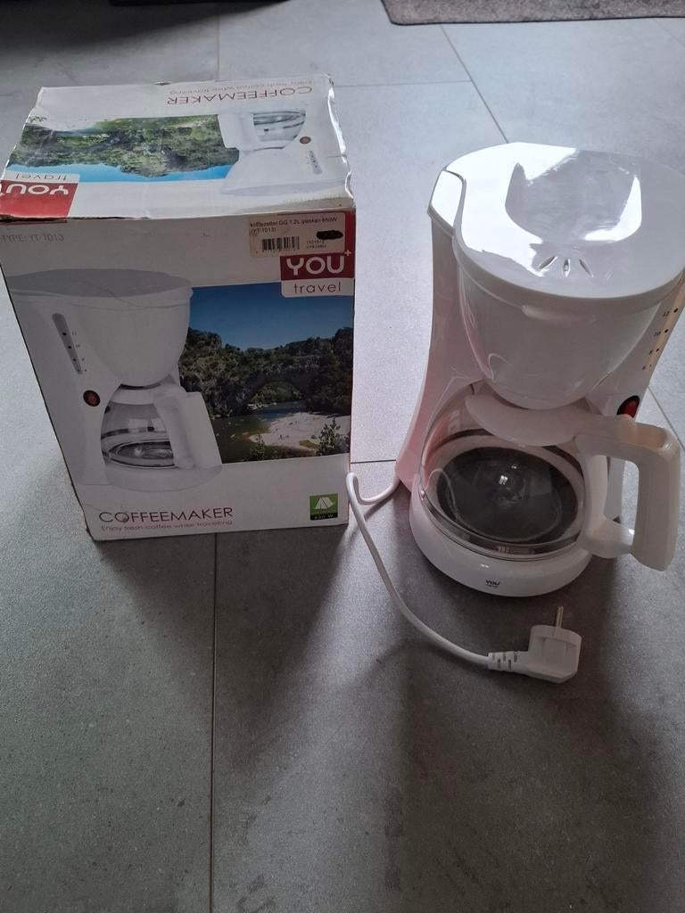 Camping koffie apparaat, Witgoed en Apparatuur, Koffiezetapparaten, Ophalen, Zo goed als nieuw, Koffiemachine
