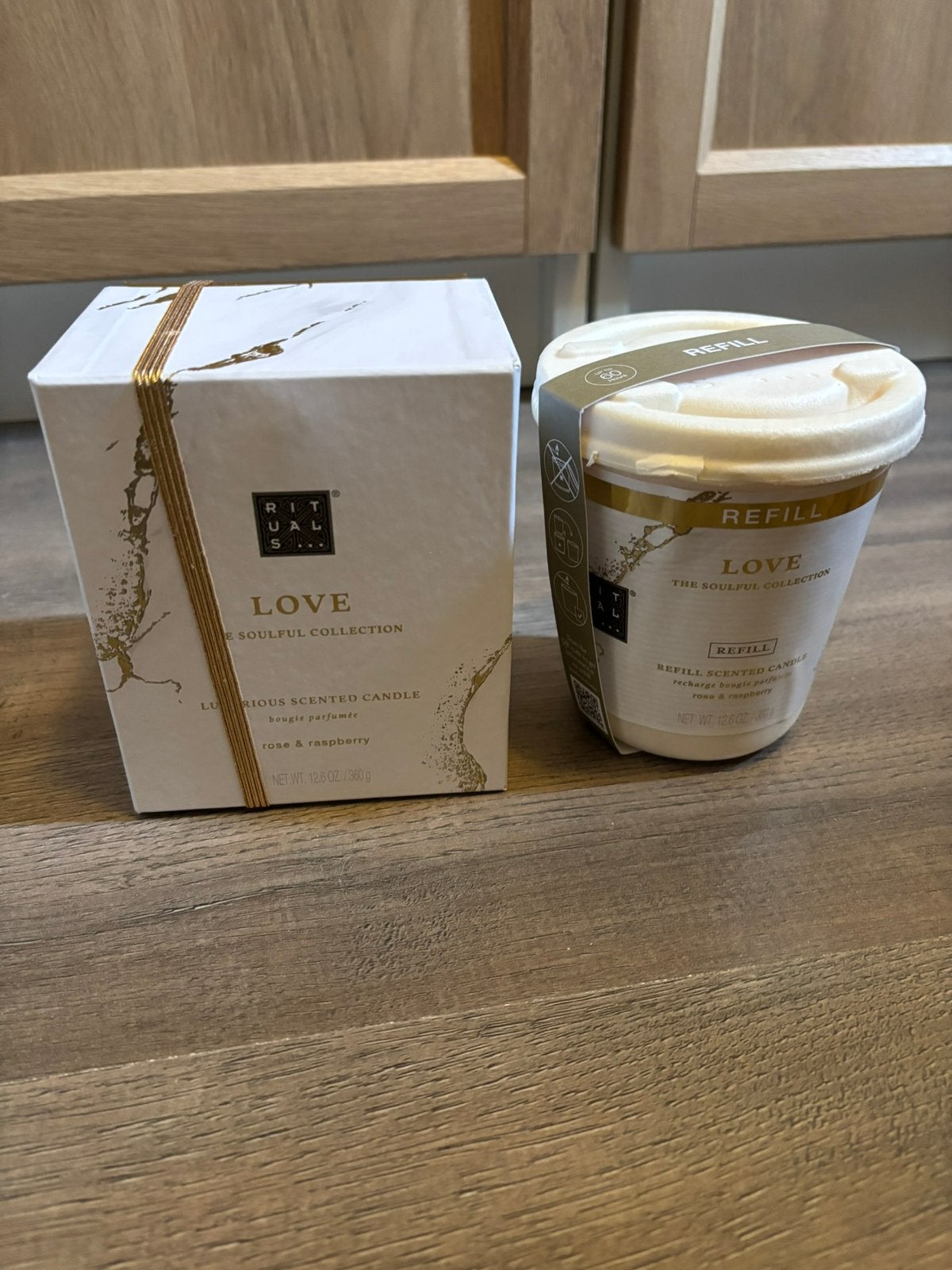 Rituals Love, Kaars + Refill, NIEUW!, Verzenden, Nieuw, Kaars