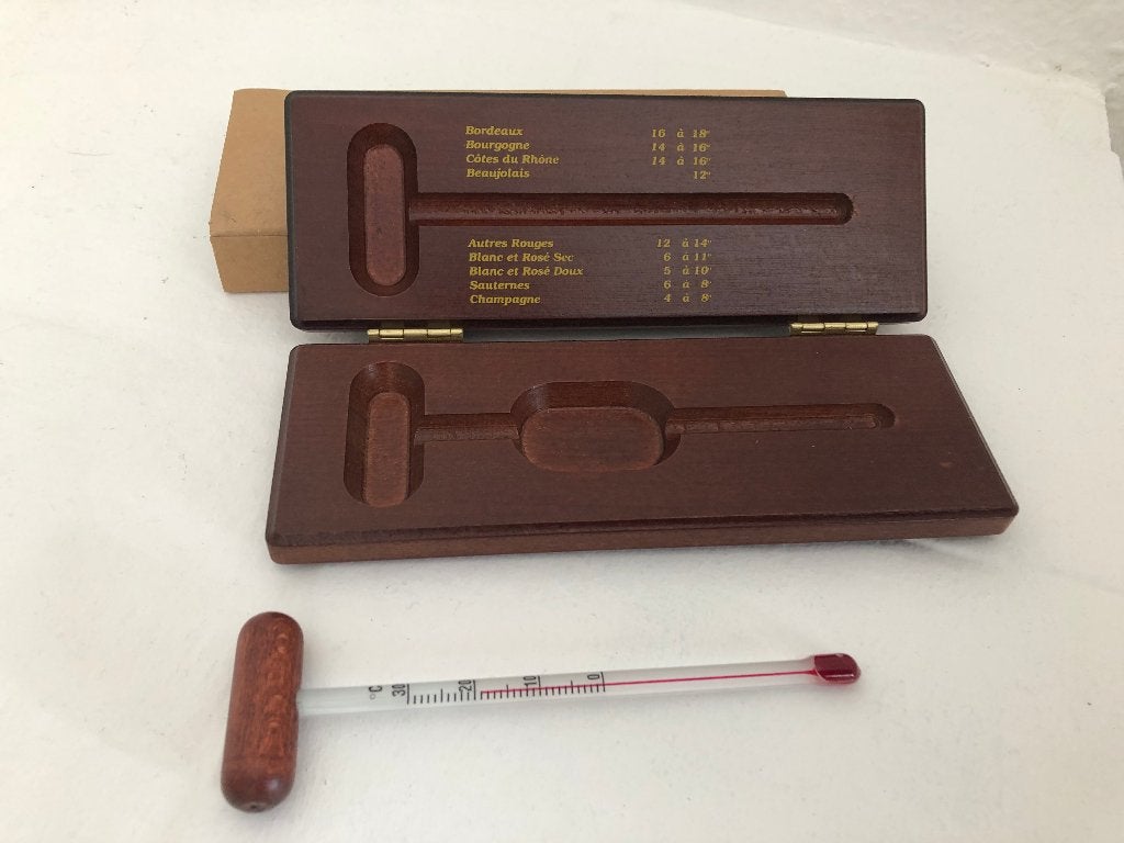 Luxe wijn thermometer, Ophalen, Nieuw, Overige gebieden, Overige typen