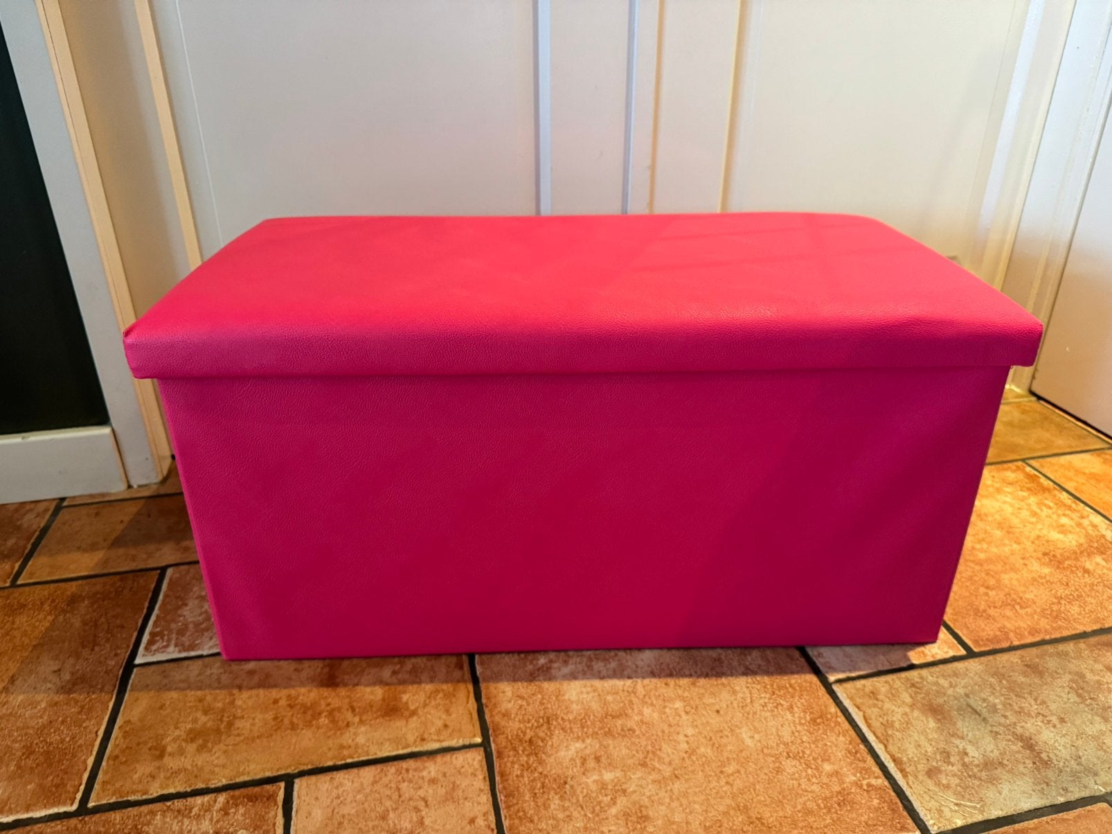 Nieuw! Roze opbergbox, Overige materialen, Minder dan 50 cm, Nieuw, Rechthoekig