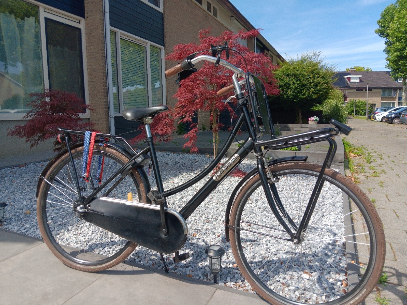 Popal Transport fiets D49/N3, Ophalen, Terugtraprem, Versnellingen, Zo goed als nieuw