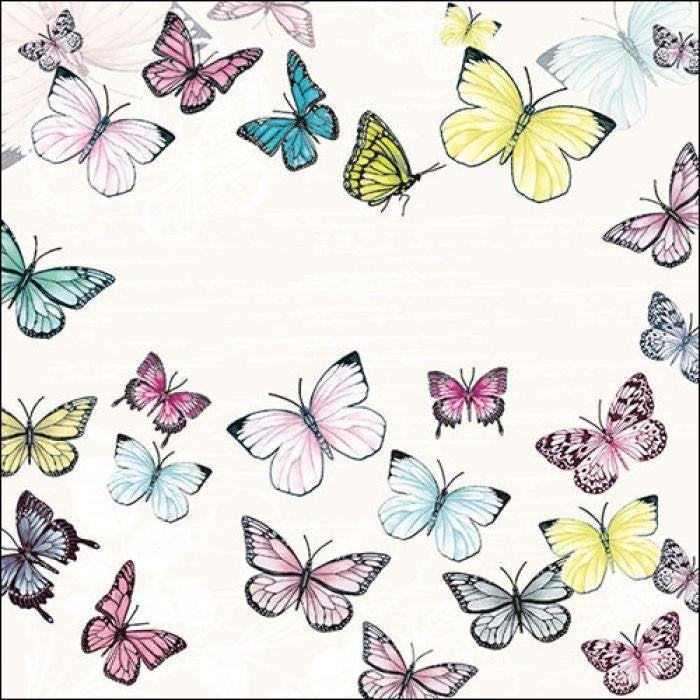 Ambiente servet vlinders 33 x 33 cm 13310000, ., Dieren, Nieuw, Ophalen of Verzenden
