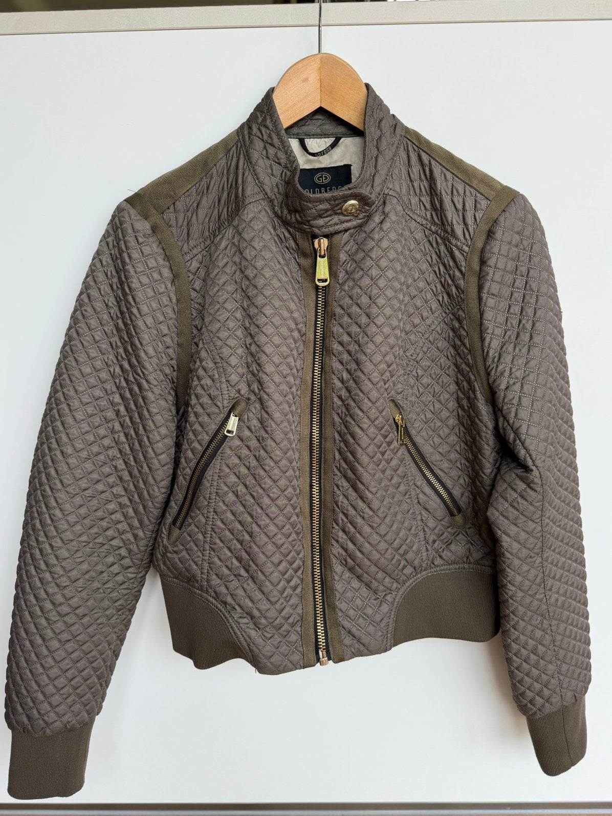 Goldbergh bomberjack olijfgroen, Kleding | Dames, Ophalen of Verzenden, Zo goed als nieuw, Groen