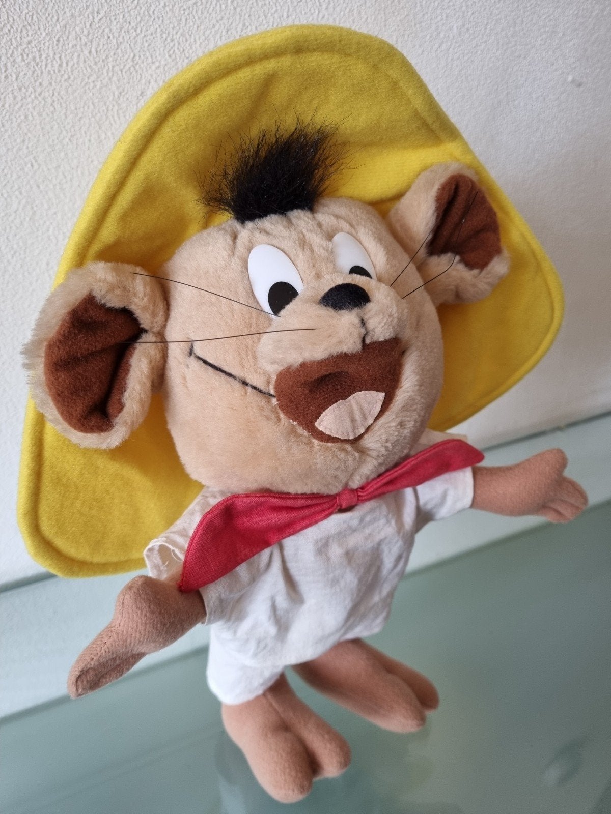 Orig,VNT,Jrn'90,LooneyTunes,SPEEDY GONZALES,40cmLabel,Inwst!, Ophalen of Verzenden, Zo goed als nieuw, Actiefiguur of Pop