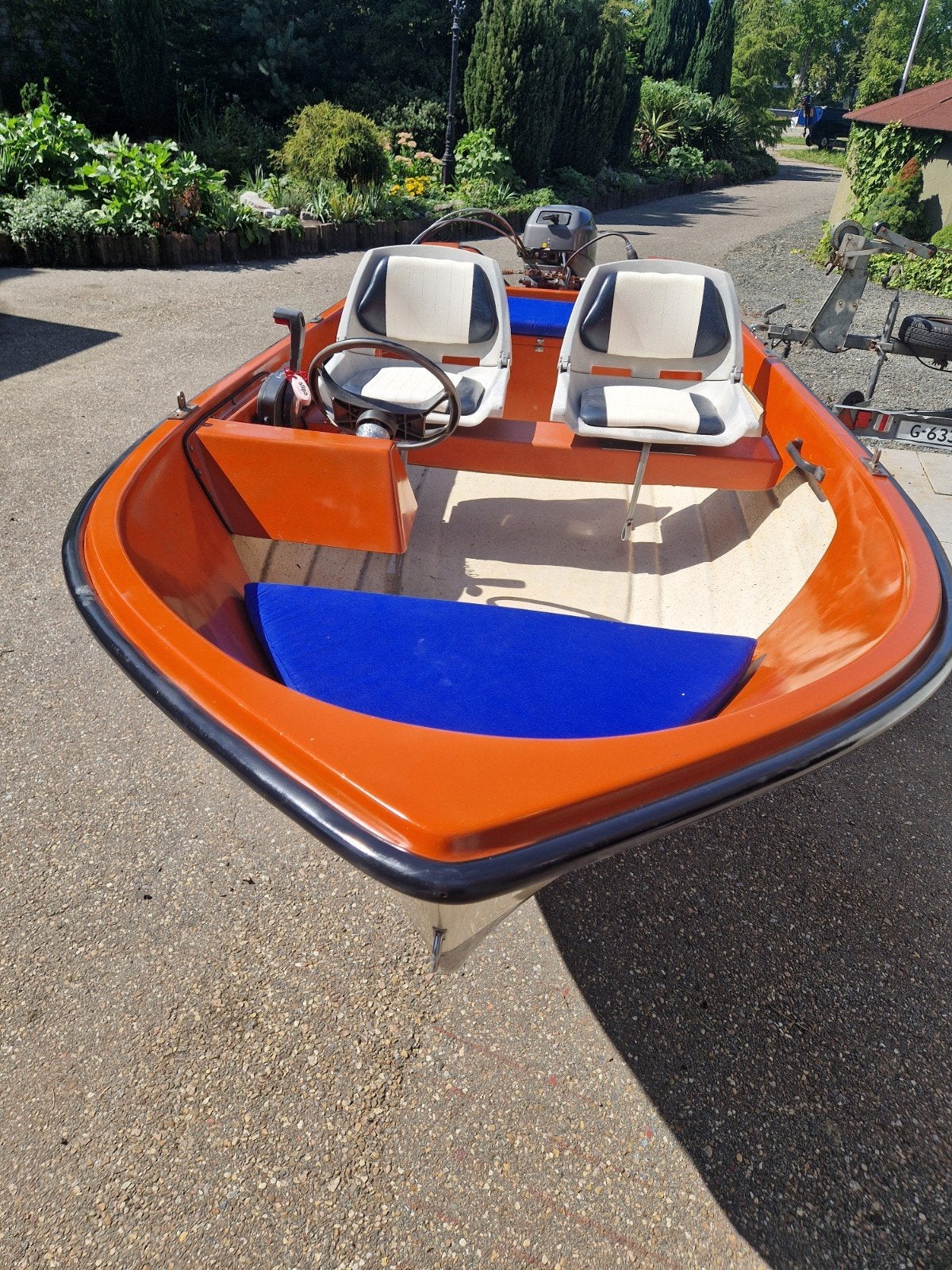 rana vis sloep boot met 9.9 tohatsu 4 tackt elektrische star, Ophalen of Verzenden, Zo goed als nieuw, Overige typen