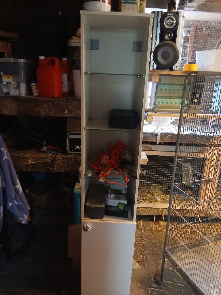 Kasje, Huis en Inrichting, Kasten | Vitrinekasten, Ophalen, Overige materialen, 50 tot 100 cm, Zo goed als nieuw
