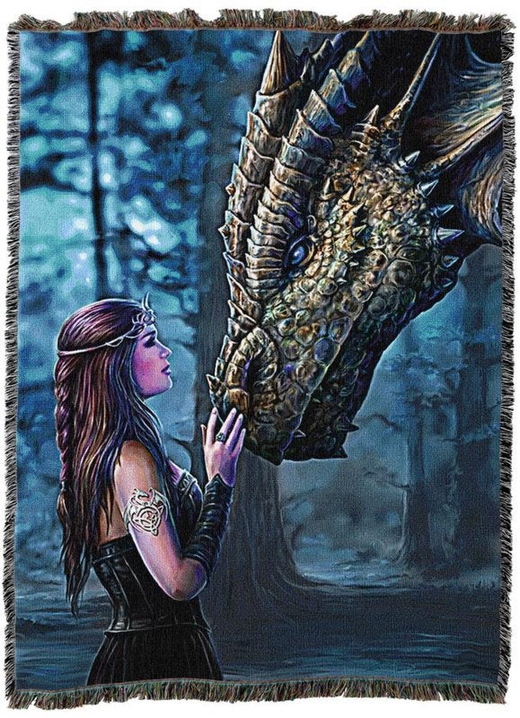 Anne Stokes - Wandtapijten 183x137cm Nieuw 100% Katoen Sale, Ophalen of Verzenden, Nieuw, Rechthoekig, 50 tot 100 cm