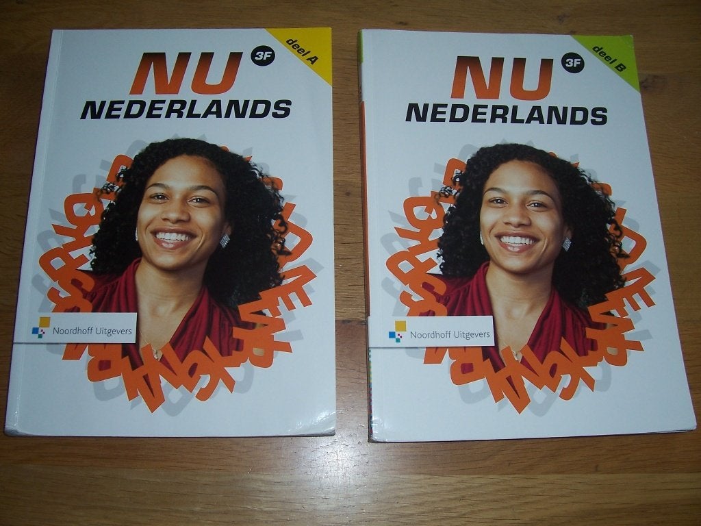 2 x Studieboeken Nu Nederlands van Noordhoff, Ophalen of Verzenden, Alpha, Zo goed als nieuw, MBO