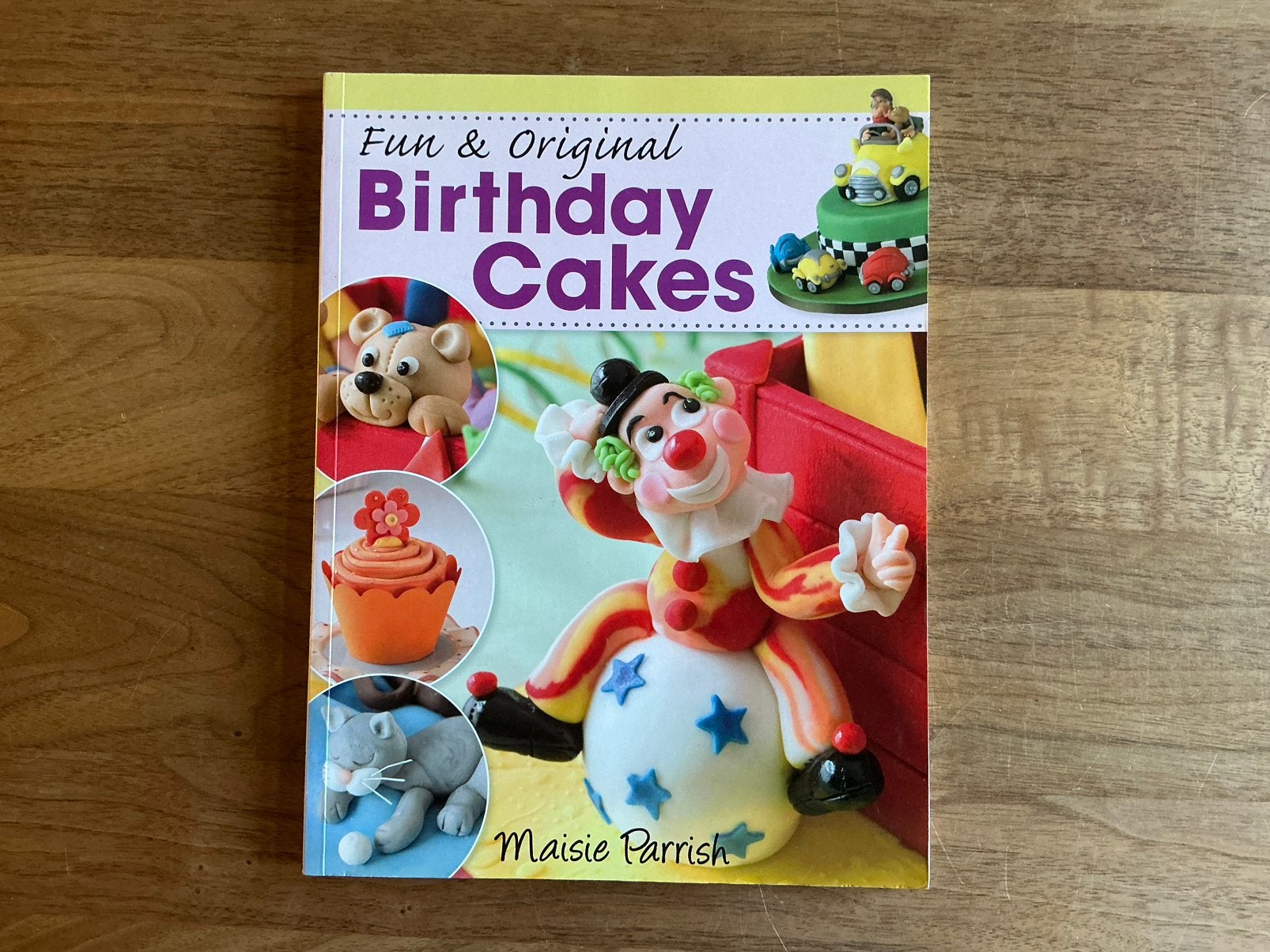 Fun& Original Birthday cakes - Maisie Parrish - English book, Ophalen of Verzenden, Zo goed als nieuw