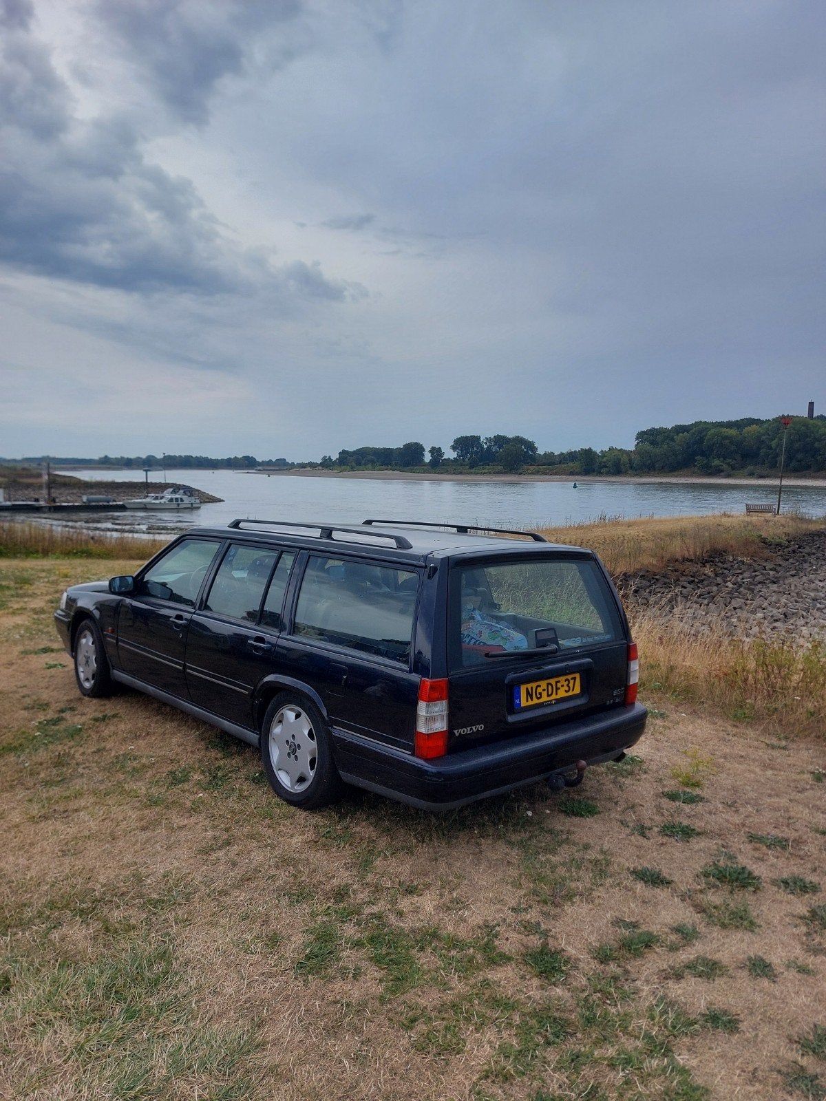 Volvo 960 2.5 I 24V AUT 1995 Zwart, Automaat, Zwart, Origineel Nederlands, Stationwagon