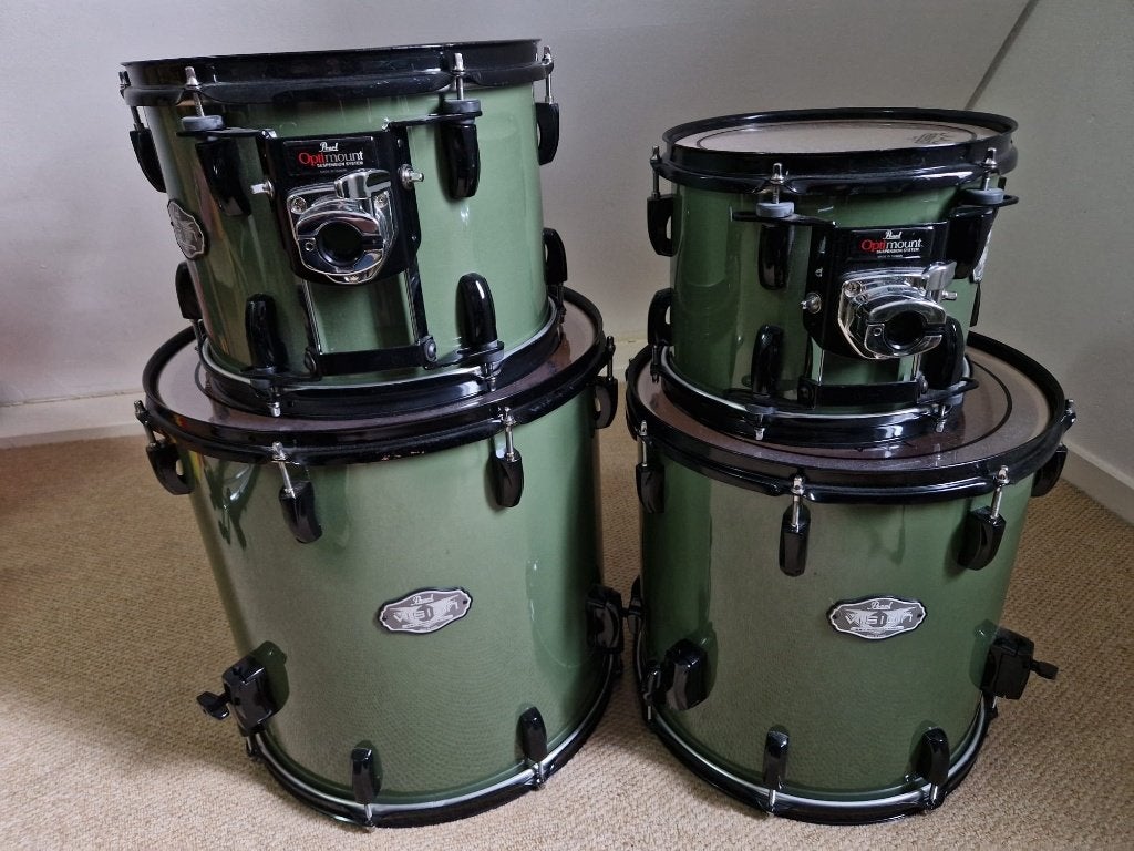 Pearl Vision Birch 5-delige Shell set, Ophalen, Gebruikt, Pearl