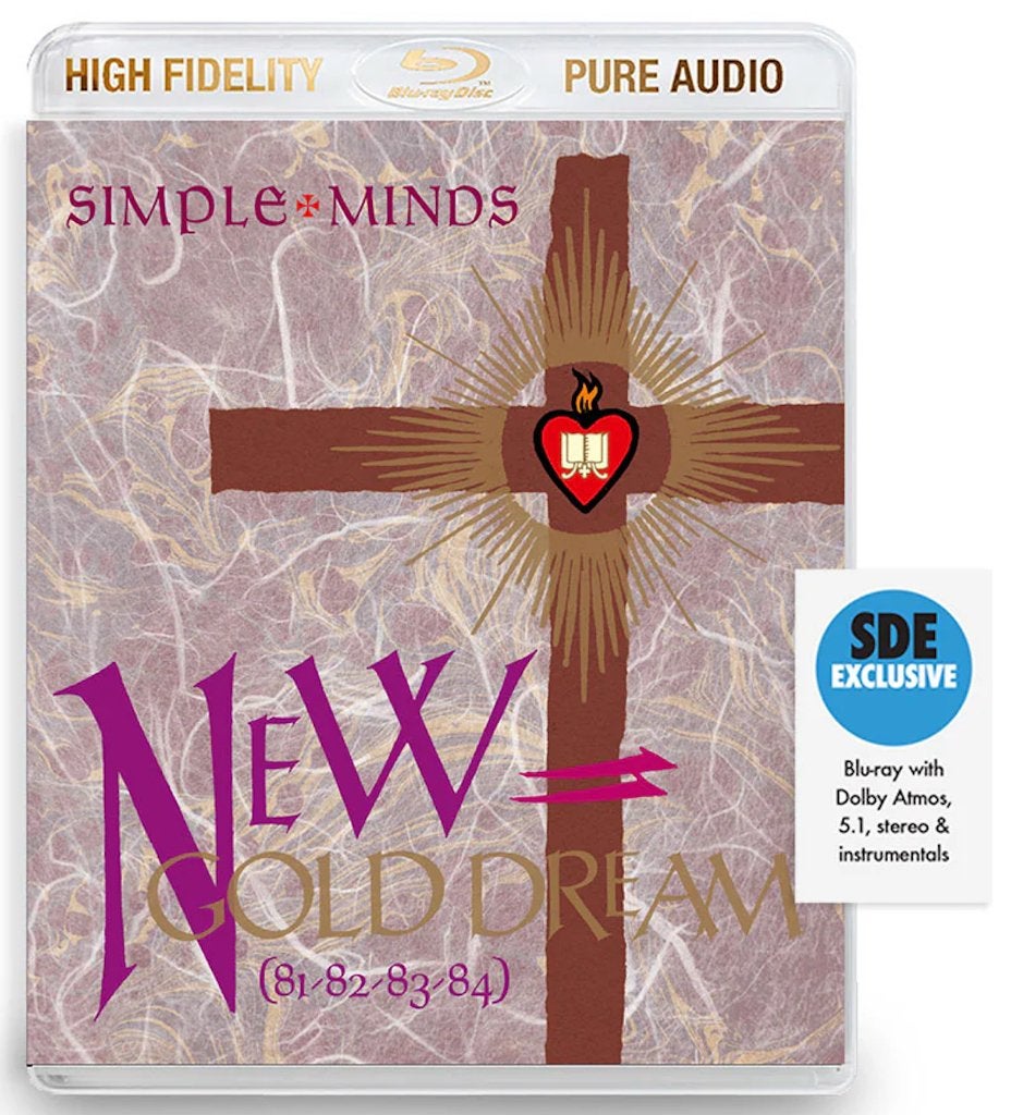 BluRay Simple Minds New Gold Dream 81 82 83 84 SDE Atmos NEW, Muziek en Concerten, Alle leeftijden, Ophalen of Verzenden, Blu-ray