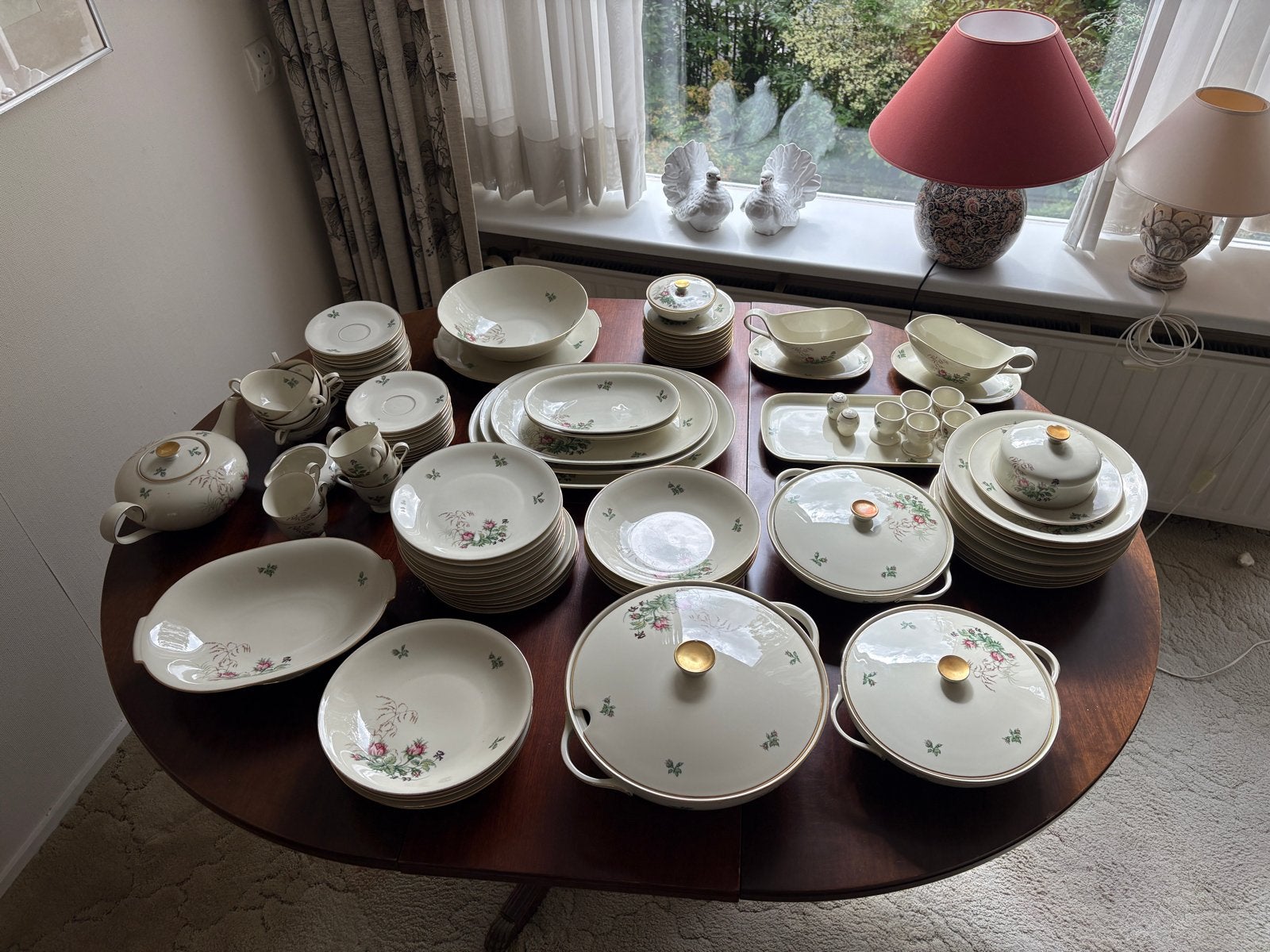 Antiek Servies Heinrich & Co - Compleet en Elegant, Antiek en Kunst, Ophalen