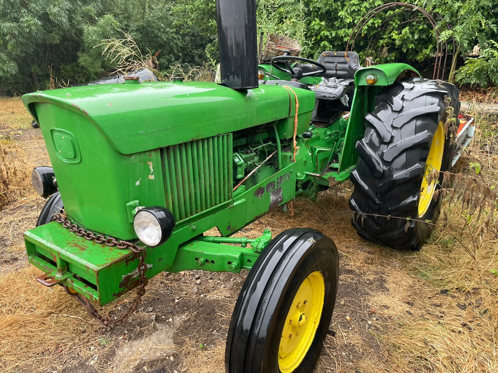 Jhon deere trekker met blooter, Zakelijke goederen, Agrarisch | Tractoren, Ophalen, Gebruikt, Tot 80 Pk, Tot 2500