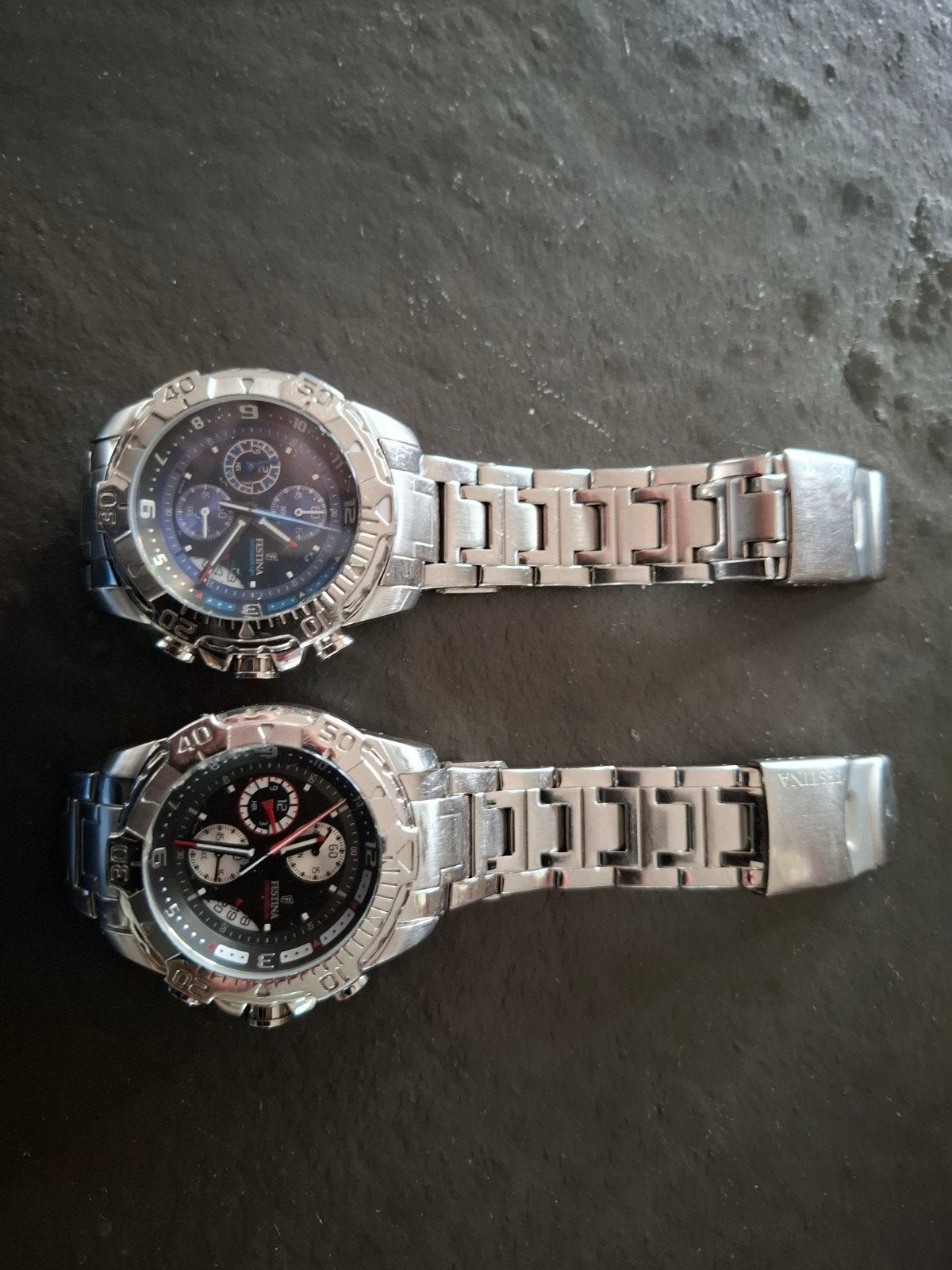 2 Keer Festina horloge., Ophalen, Zo goed als nieuw, Staal, Overige merken