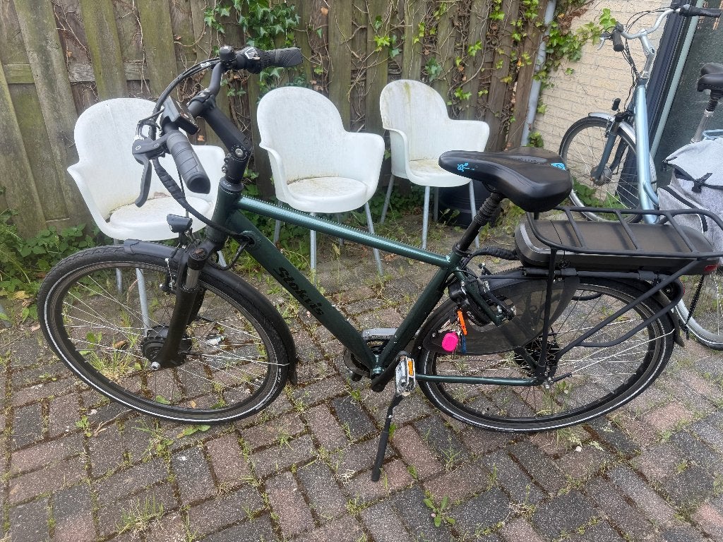 Stokvis E-Trento Elektrische Herenfiets 468Wh, Gebruikt, Velgrem, Versnellingen, 49 tot 53 cm