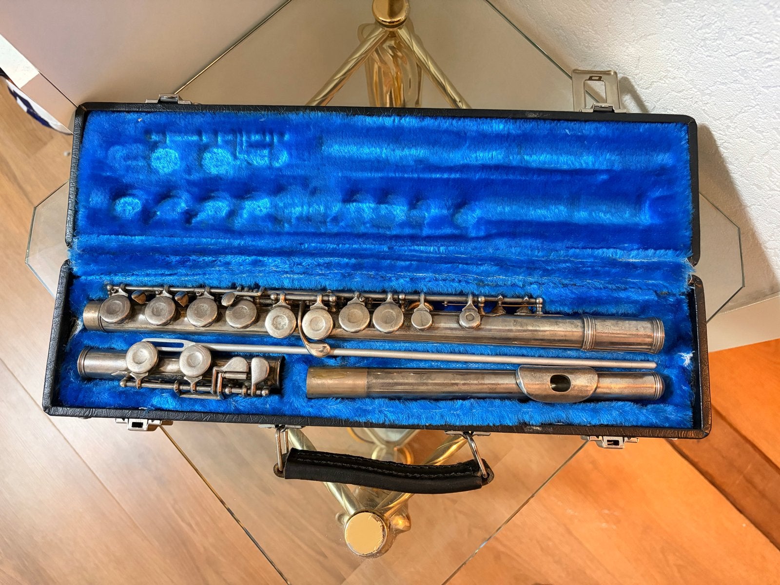 Vintage Artist II Dwarsfluit met Koffer - Serienummer 6246, Muziek en Instrumenten, Ophalen of Verzenden, Gebruikt, Dwarsfluit