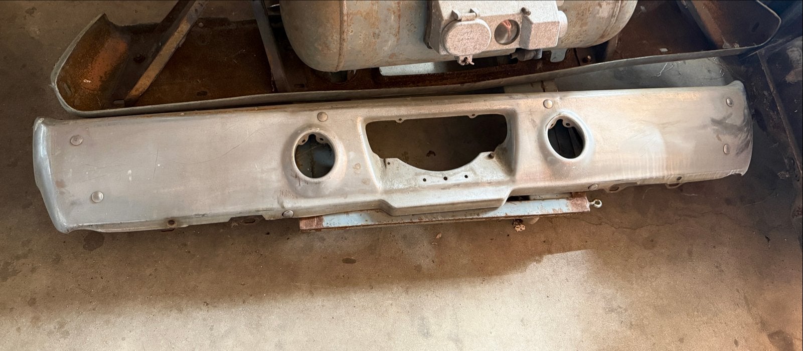 Bumpers 1970 Plymouth Roadrunner (voor en achter), Ophalen, Gebruikt, Amerikaanse onderdelen