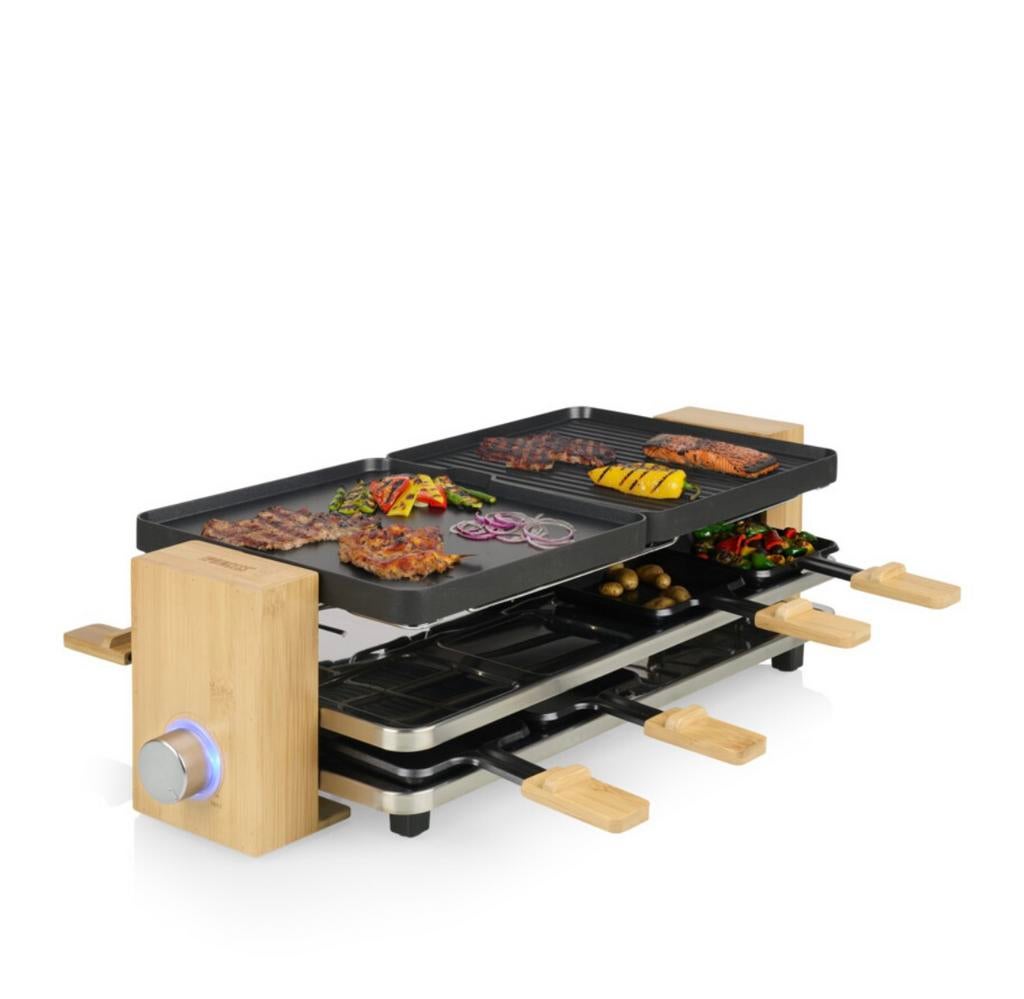 Nieuw in doos Princess Raclette Pure 8, Ophalen of Verzenden, Nieuw, 8 personen of meer