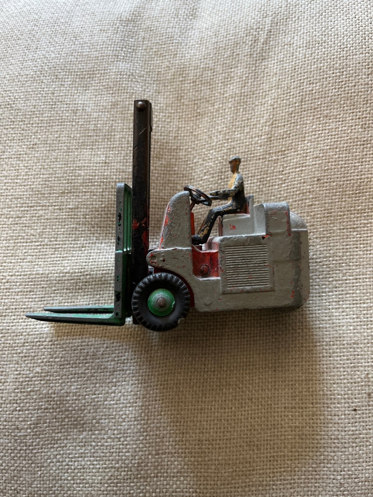Dinky Toys Vorkheftruck - Vintage Speelgoed, Ophalen of Verzenden, Gebruikt