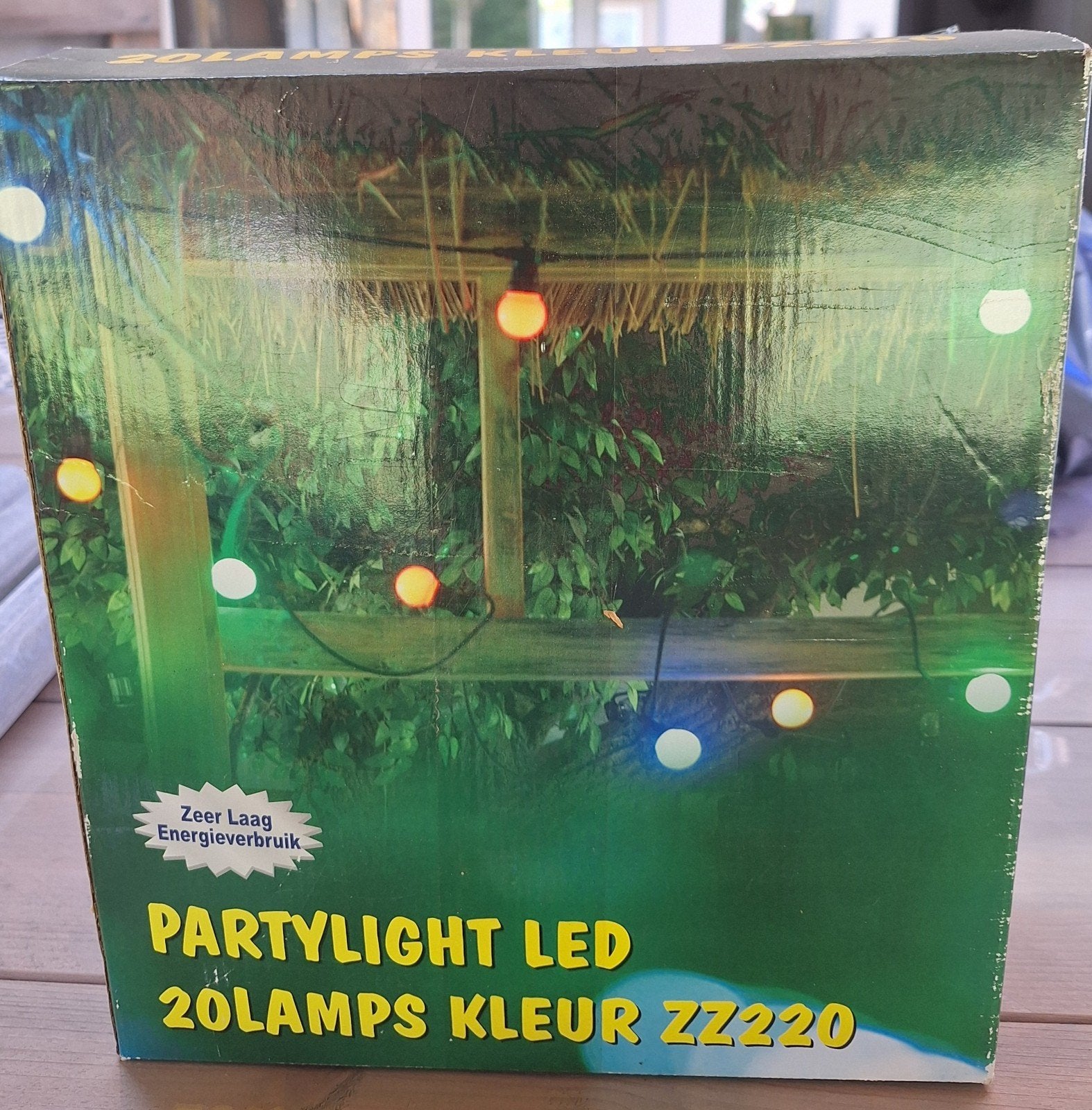 Partylight LED 20 lamps kleur, Minder dan 50 watt, Ophalen of Verzenden, Netvoeding, Led