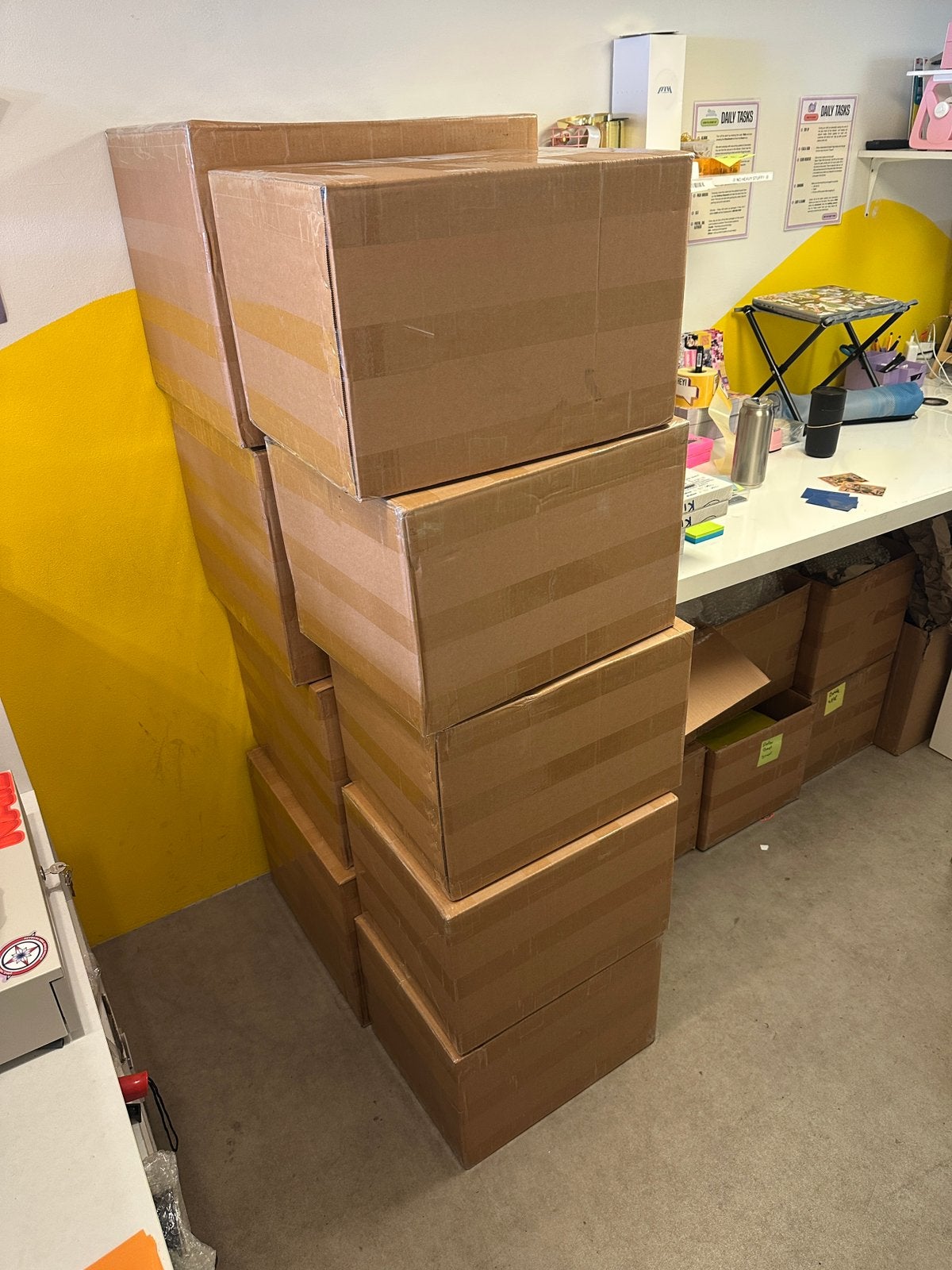 gratis verhuis dozen / free moving boxes, Doe-het-zelf en Verbouw, Kratten en Dozen, Ophalen, Doos, Zo goed als nieuw, Minder dan 40 cm