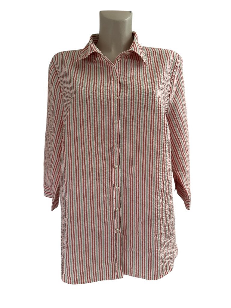 Peter Hahn blouse 4XL, Kleding | Dames, Blouses en Tunieken, Blauw, Maat 46/48 (XL) of groter, Ophalen of Verzenden, Zo goed als nieuw
