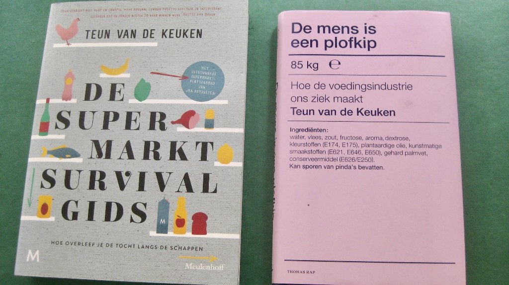 2 boeken Teun van de Keuken, Ophalen of Verzenden, Zo goed als nieuw, Dieet en Voeding