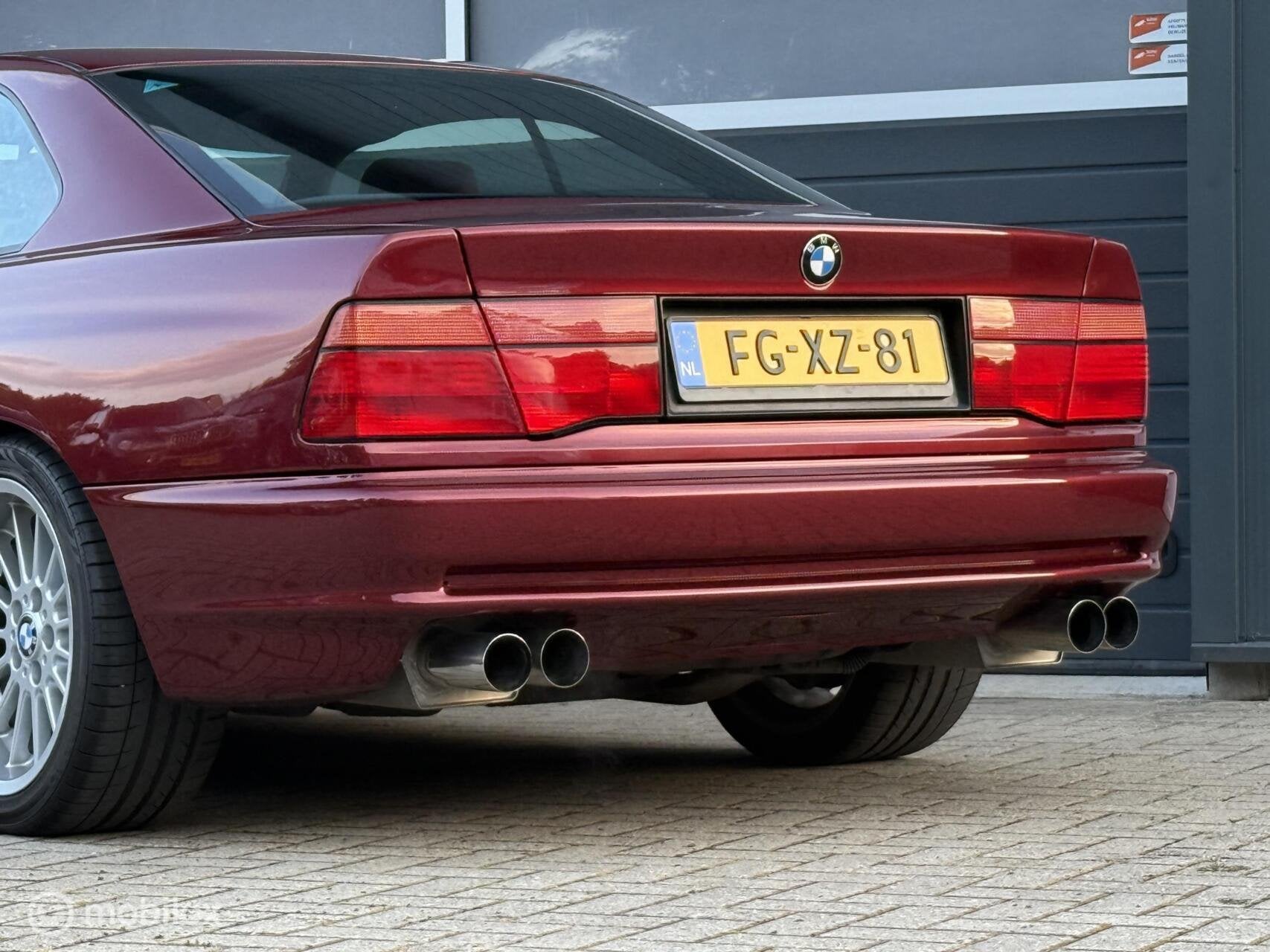 BMW 850 Ci Automaat BMW-Calypso-Rot, Orig NL, Uniek, foto 11