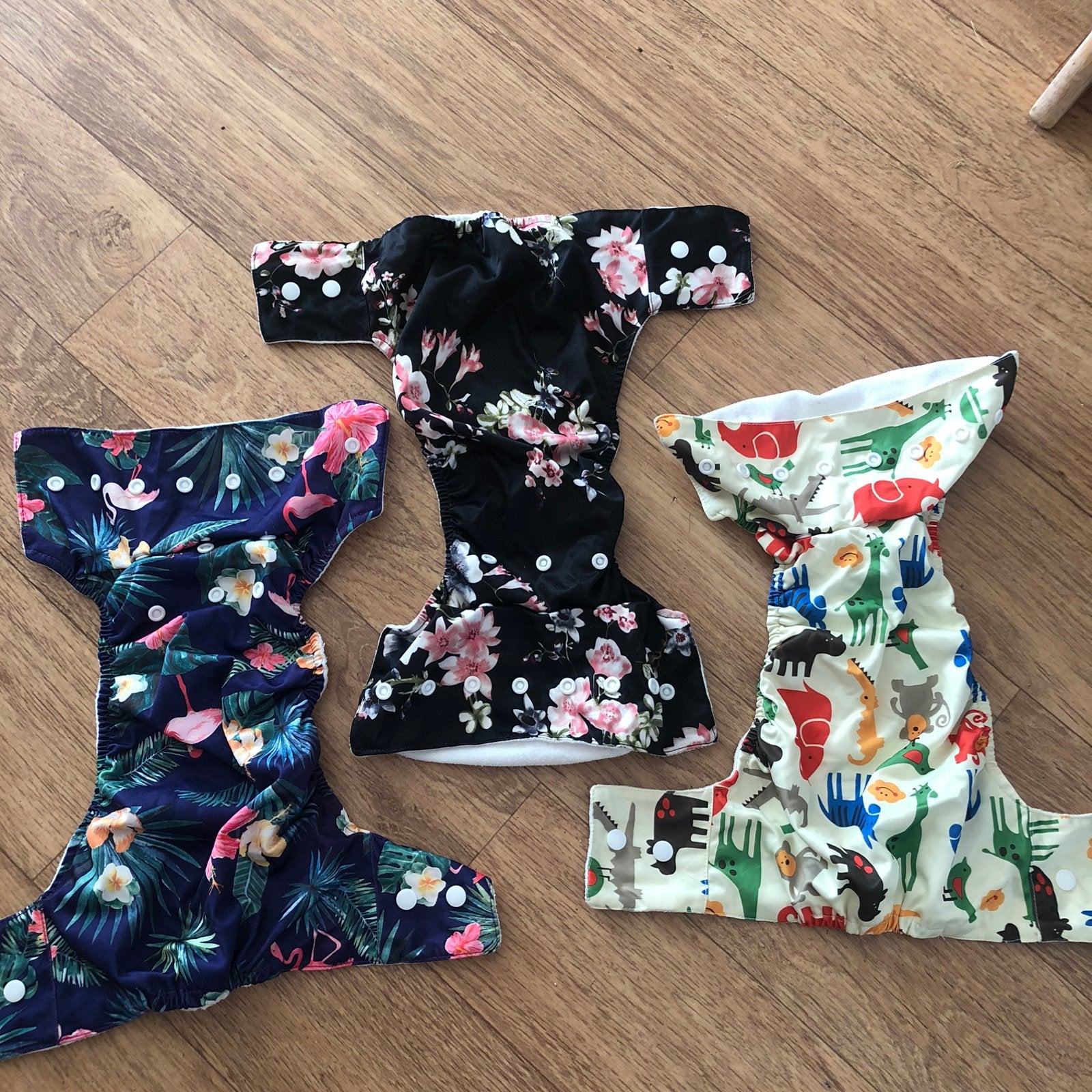 Set van 3 wasbare luiers, Ophalen of Verzenden, Zo goed als nieuw
