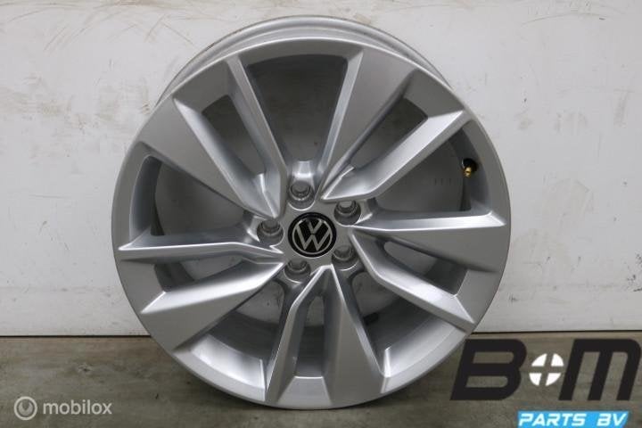 NIEUWSTAAT! Org. 17 inch velgen VW Polo - T-Cross 2GM601025D, Auto-onderdelen, Gebruikt, Velg(en), 17 inch