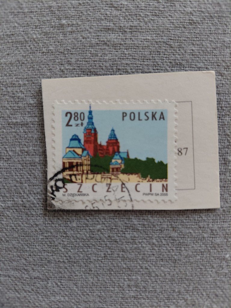 2005 Polen Poolse steden, Verzenden, Polen, Gestempeld
