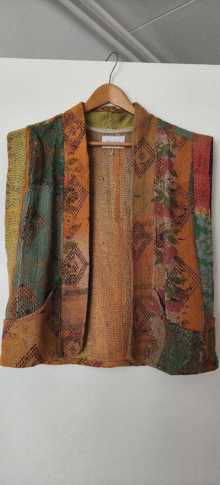 By-Bar Amsterdam Kantha Gilet - Uniek en Kleurrijk, Kleding | Dames, Maat 38/40 (M), Overige kleuren, By-bar, Ophalen of Verzenden
