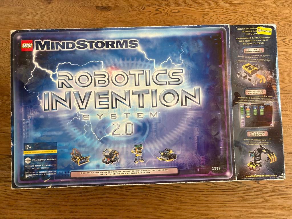 3804 Lego Mindstorms Robotics Invention System 2.0, Lego, Ophalen of Verzenden, Zo goed als nieuw, Complete set
