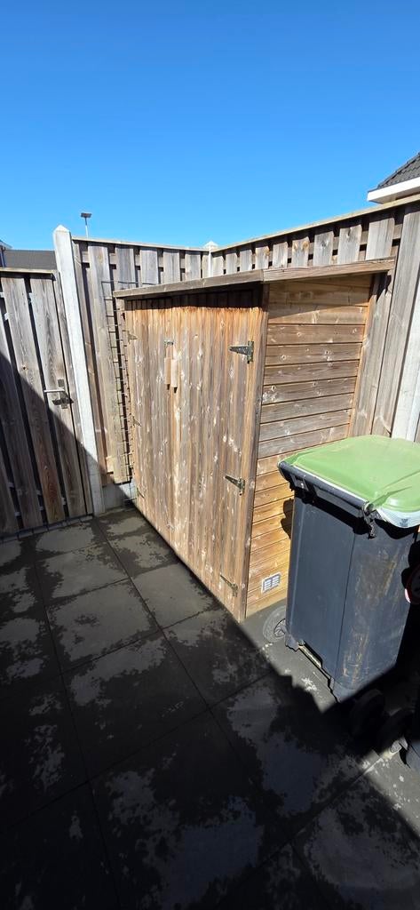 Compact tuinhuis/opbergruimte met dubbele deuren, Ophalen, Minder dan 250 cm