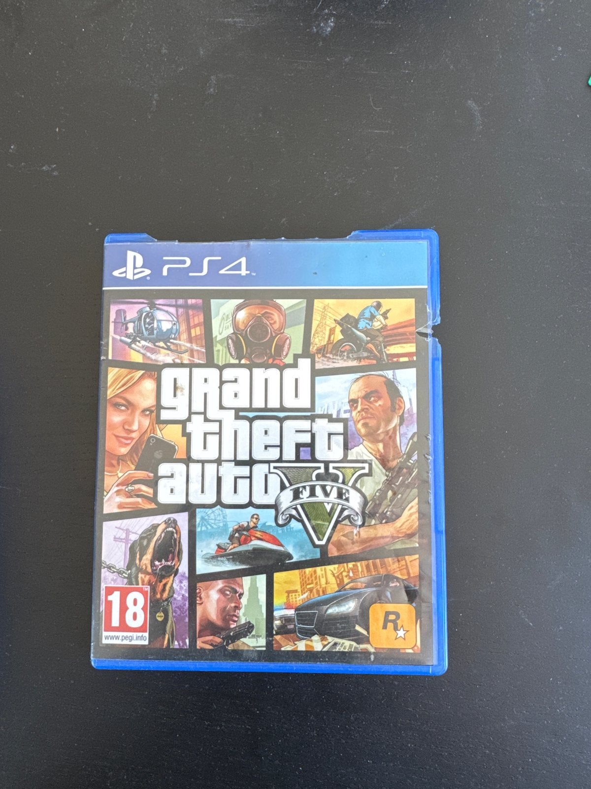 Grand Theft Auto V (GTA 5) PS4 - Beschadigde hoes, Avontuur en Actie, Online, Gebruikt, Vanaf 18 jaar