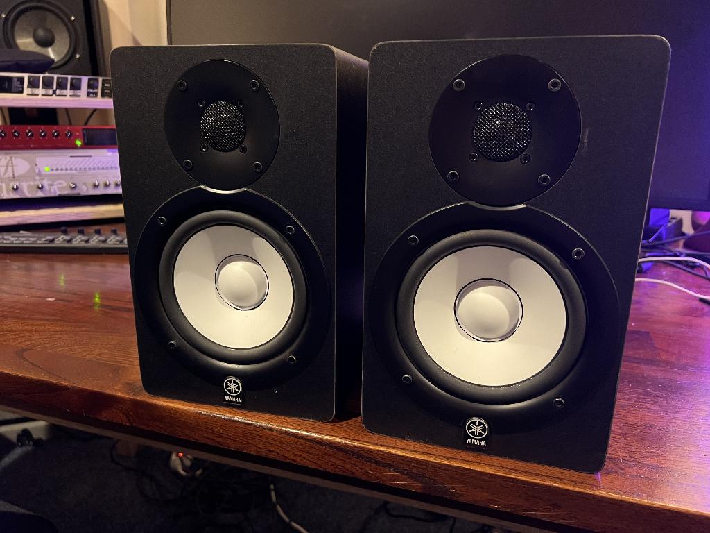 Yamaha HS 50M, Gebruikt, Minder dan 60 watt, Front, Rear of Stereo speakers, Ophalen