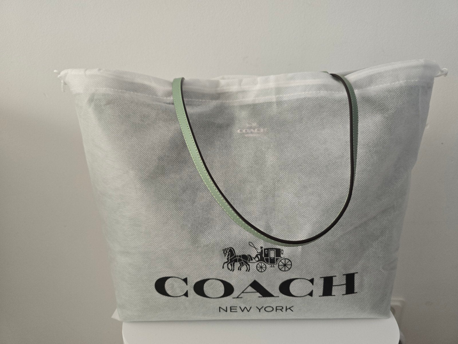 Nieuwe Coach Shopper - Stijlvol en Ruim, Ophalen of Verzenden, Nieuw, Groen, Shopper
