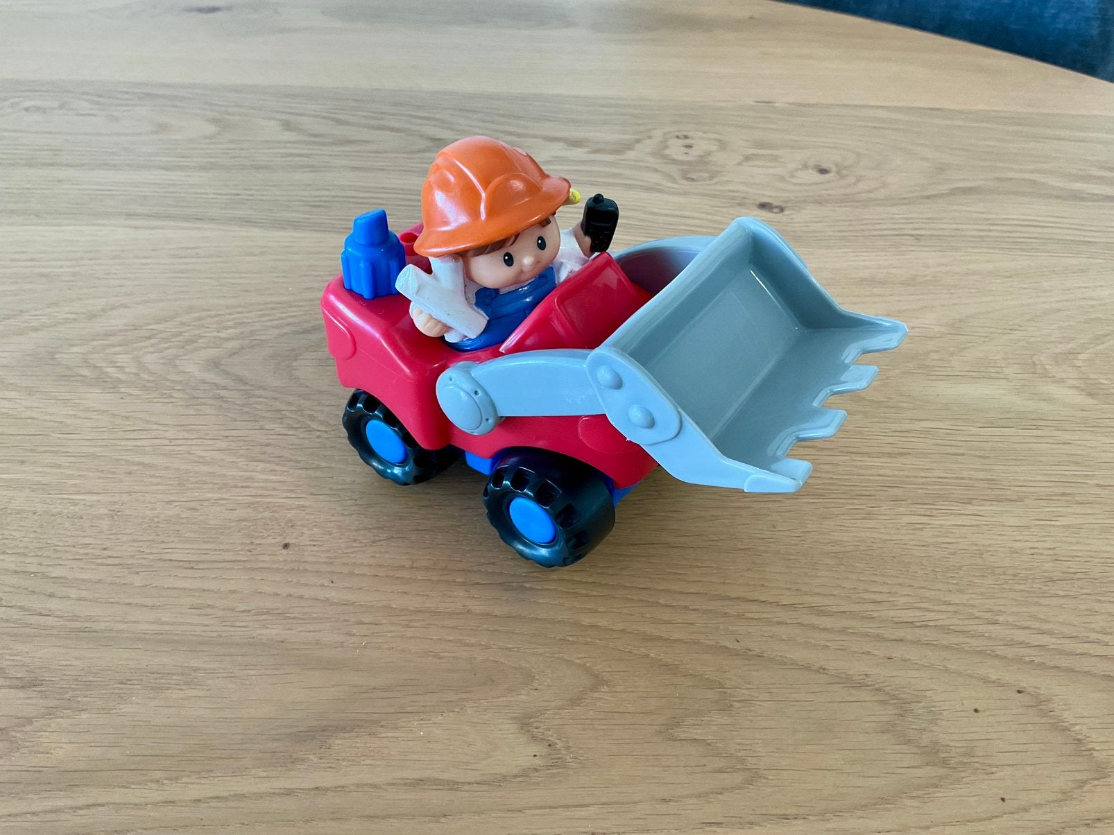 Little People : Graafmachine met werkman, Ophalen, Gebruikt, Speelset