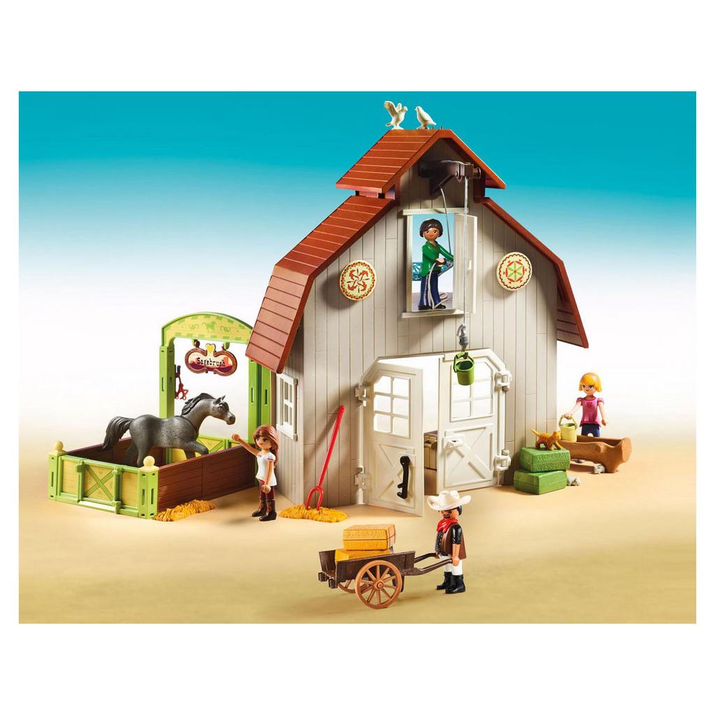 Playmobil Spirit 70118 stal, Ophalen of Verzenden, Gebruikt