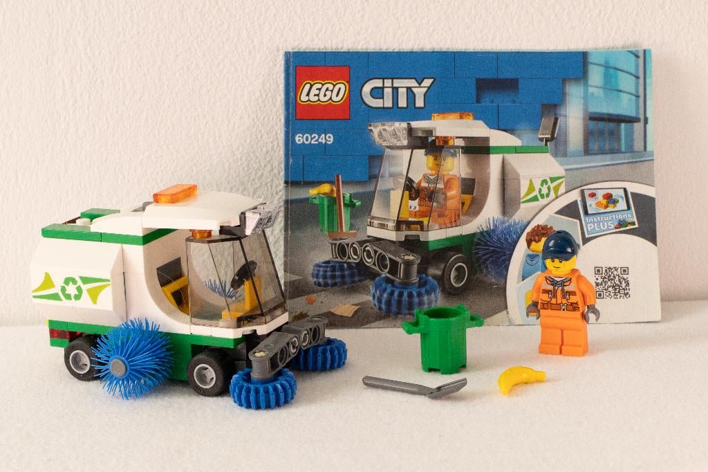 LEGO City 60249 Straatveegmachine, Compleet, City, Lego, Ophalen of Verzenden
