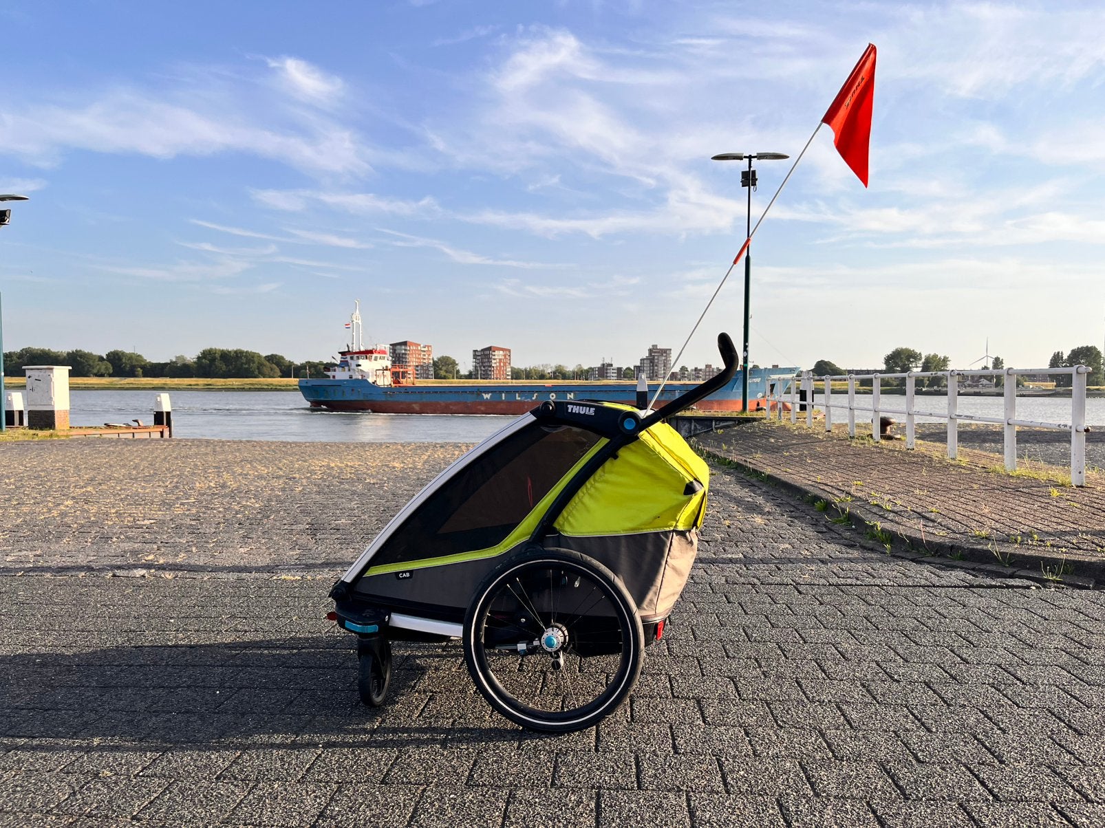 Thule Cab 2-zits multisport Groen, Fietsen en Brommers, Brommers | Puch, Ophalen, Zo goed als nieuw, Overige modellen