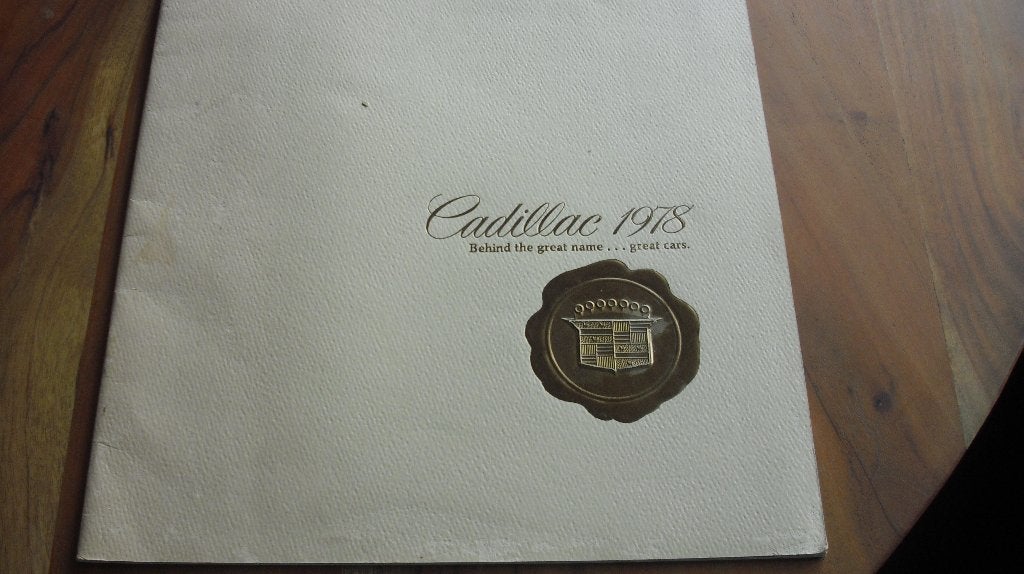 Auto-brochure-Cadillac 1978-1980, Verzenden, Gebruikt, Auto's