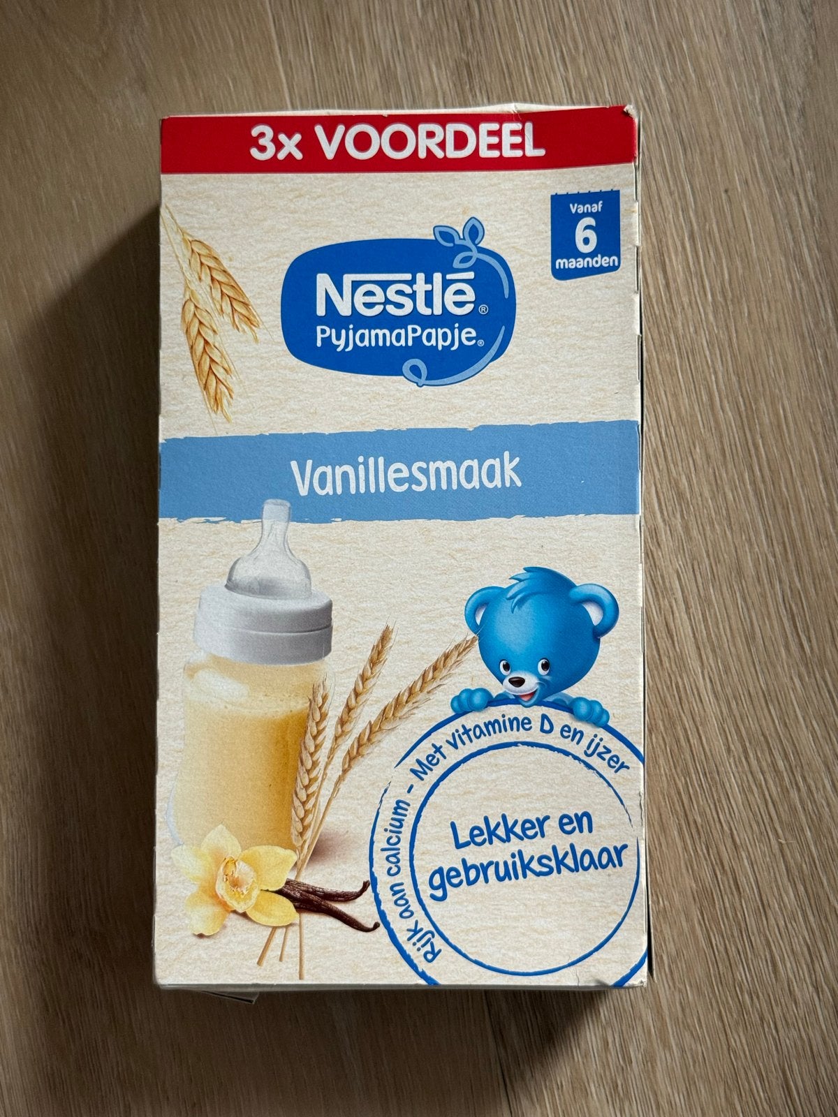 Nestlé PyjamaPapje Vanillesmaak 3x Voordeel ONGEOPEND/NIEUW, Ophalen of Verzenden, Nieuw, Overige typen, Overige merken
