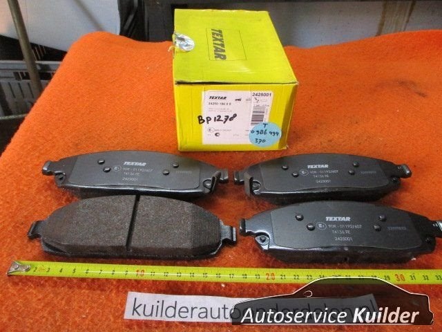 Remblokken voorzijde Jeep Commander Grand Cherokee III BP127, Jeep, -, -, Nieuw