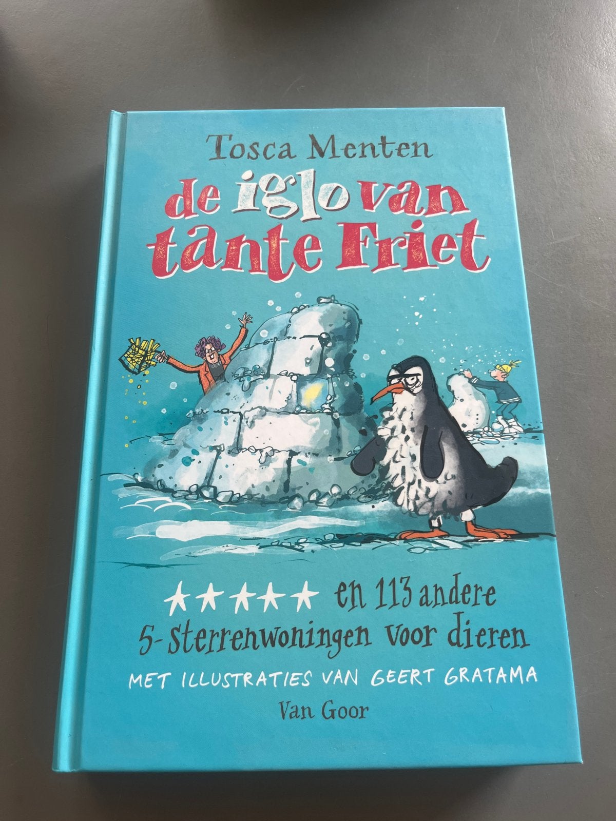 De iglo van tante Friet - Tosca Menten, Ophalen, Zo goed als nieuw, Fictie algemeen