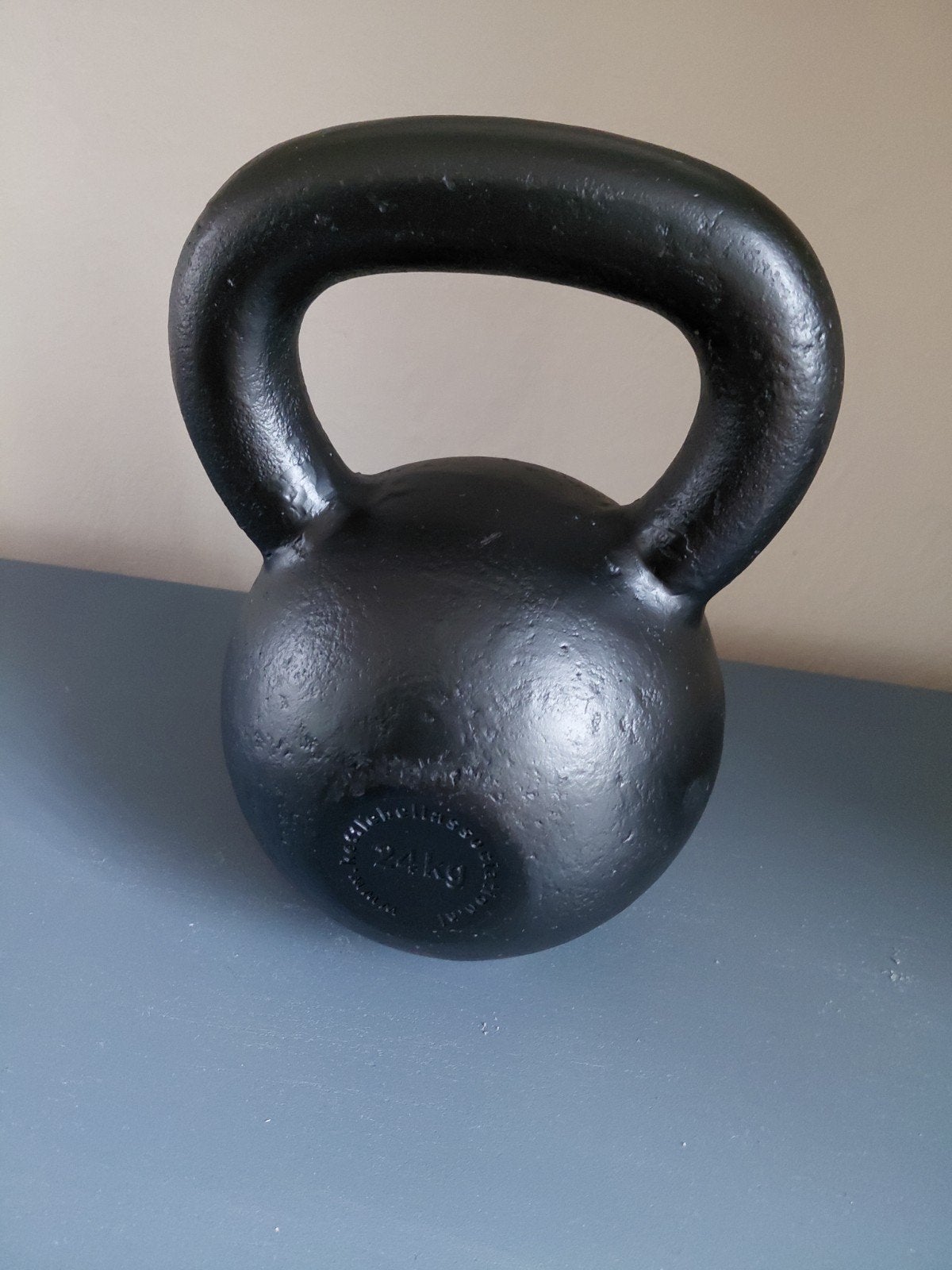 Kettlebell 24 kg op rubber voetje, Ophalen, Kettlebell